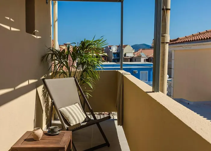 Hotel Nomade Agora - Town Centre, Kefalonia - Private Balconies Lixouri