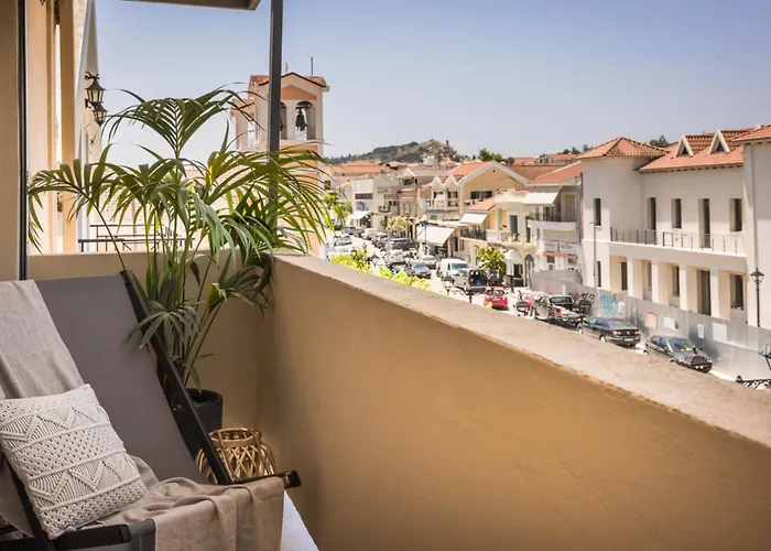 Hotel Nomade Agora - Town Centre, Kefalonia - Private Balconies Lixouri
